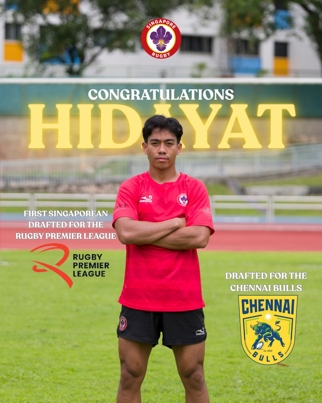 Congratulations to our very own Hidayat!