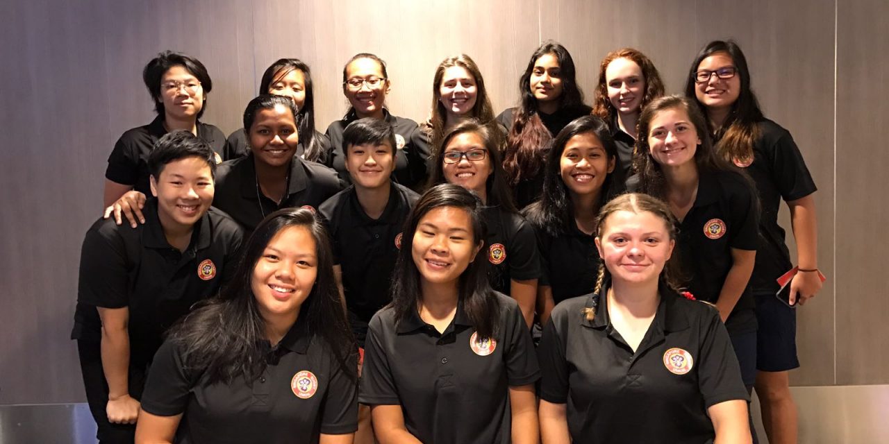 SRU Women’s Academy at the Zurich All Girls Rugby Tournament 2017